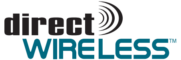 Direct Wireless logo for high-performance alarm monitoring communications.