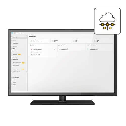 AXIS Audio Manager Center