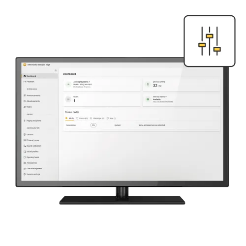 AXIS Audio Manager Edge