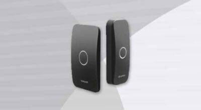 Avigilon Openpath Standard Smart Reader smaller and larger readers side by side front on view.