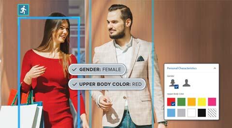 Avigilon Video Analytics Search Appearance