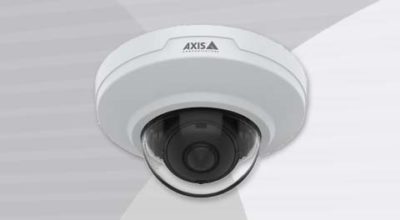 AXIS M3086-V Dome Camera ceiling mount view.