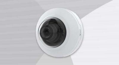 AXIS M4215-V Dome Camera front-left view.