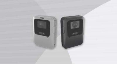 AXIS W110 Body Worn Camera side by side front view.